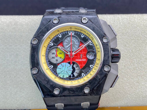 Audemars Piguet Royal Oak Offshore Grand Prix 26290IO.OO.A001VE.01 JF Factory V3 Red Dial Replica Watch - UK Replica