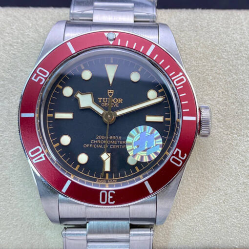 Tudor Heritage Black Bay Red 79230R 2017 ZF Factory Black Dial Replica Watch - UK Replica