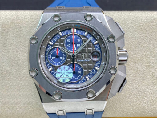 Replica Audemars Piguet Royal Oak Offshore Michael Schumacher 26568PM.OO.A021CA.01 JF Factory V8 Dark Grey Dial - Buy Replica Watches