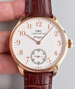 IWC Portugieser F.A Jones Limited Edition IW544201 GS Factory White Dial Replica Watch - UK Replica