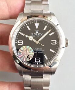 Rolex Air King M116900-0002 JF Factory Black Dial Replica Watch - UK Replica