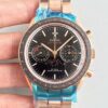 Omega Speedmaster Moonwatch Moonphase Chronograph 304.63.44.52.01.001 Black Dial Replica Watch - UK Replica