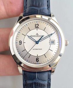 Jaeger-LeCoultre Master Control Date 1548530 ZF Factory White Dial Replica Watch - UK Replica