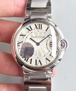 Cartier Ballon Bleu 36MM W6920046 JF Factory Silver Dial Replica Watch - UK Replica
