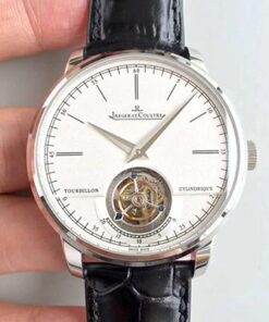 Jaeger-LeCoultre Master Grande Tradition Tourbillon White Dial R8 Factory Replica Watch - UK Replica