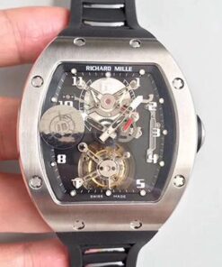 Richard Mille RM001 Tourbillon JB Factory Black Dial Replica Watch - UK Replica