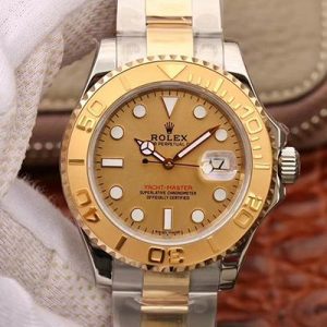 Rolex Yacht-Master 40 116623 Stainless Steel 904L Champagne Dial Replica Watch - UK Replica