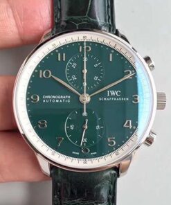 IWC Portugieser Chronograph Edition 150 Years IW371601 Green Dial YL Factory Replica Watch - UK Replica