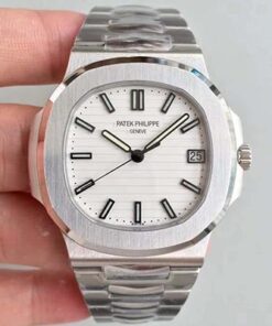 Patek Philippe Nautilus 5711/1A-011 White Dial PF Factory V2 Replica Watch - UK Replica