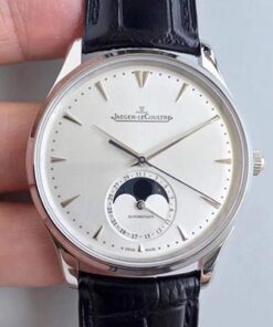 Jaeger-LeCoultre Master Ultra Thin Moon 1368420 ZF Factory Silver Dial Replica Watch - UK Replica