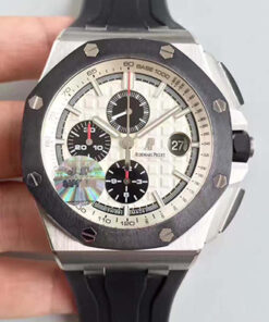 Audemars Piguet Royal Oak Offshore 26400SO.OO.A002CA.01 JF Factory V2 White Dial Replica Watch - UK Replica