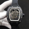 Richard Mille RM055 KV Factory Ceramic White Skeleton Dial Replica Watch - UK Replica