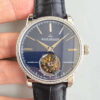 Jaeger-LeCoultre Master Grande Tradition Tourbillon R8 Factory Blue Dial Replica Watch - UK Replica