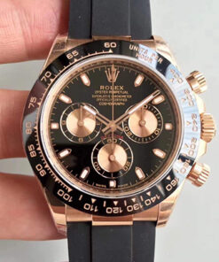 Rolex Daytona Cosmograph 116515LN Noob Factory Black Dial Replica Watch - UK Replica