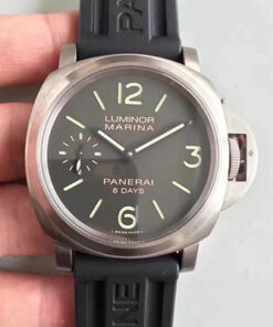 Panerai Luminor PAM510 ZF Factory Superlumed Grey Dial Replica Watch - UK Replica