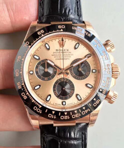 Rolex Daytona Cosmograph 116515LN Noob Factory Champagne Dial Replica Watch - UK Replica
