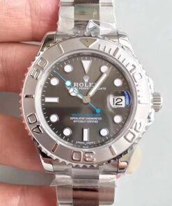 Rolex Yacht-Master 37 268622 AR Factory Stainless Steel 904L Anthracite Dial Replica Watch - UK Replica