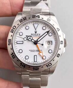 Rolex Explorer II 216570 2018 Noob Factory White Dial Replica Watch - UK Replica