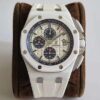 Audemars Piguet Royal Oak Offshore 26402CB.OO.A010CA.01 JF Factory V2 White Dial Replica Watch - UK Replica