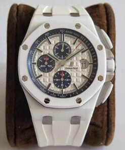 Audemars Piguet Royal Oak Offshore 26402CB.OO.A010CA.01 JF Factory V2 White Dial Replica Watch - UK Replica