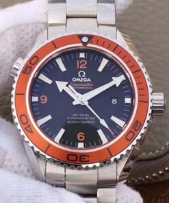 Omega Seamaster Planet Ocean 600M 45.5MM 232.30.46.21.01.002 OM Factory Black Dial Replica Watch - UK Replica
