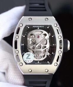 Richard Mille RM052 Z Factory Titanium Black Dial Replica Watch - UK Replica