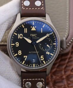 IWC Big Pilot Heritage IW501004 Titanium ZF Factory Black Dial Replica Watch - UK Replica