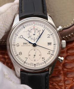 IWC Portugieser Chronograph Classic IW390403 ZF Factory White Dial Replica Watch - UK Replica