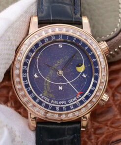 Patek Philippe Grand Complications 6103P-001 TW Factory Blue Dial Replica Watch - UK Replica