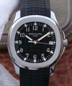 Patek Philippe Aquanaut Jumbo 5167A-001 Black Dial Replica Watch - UK Replica