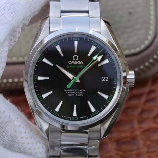 Omega Seamaster Aqua Terra 150M Master Golf Edition 231.10.42.21.01.004 VS Factory Black Dial Replica Watch - UK Replica