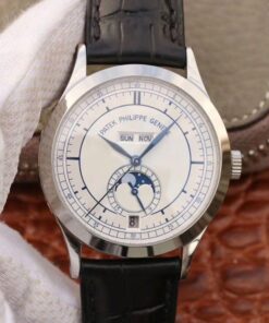 Patek Philippe Annual Calendar 5396G-001 KM Factory White Dial Replica Watch - UK Replica