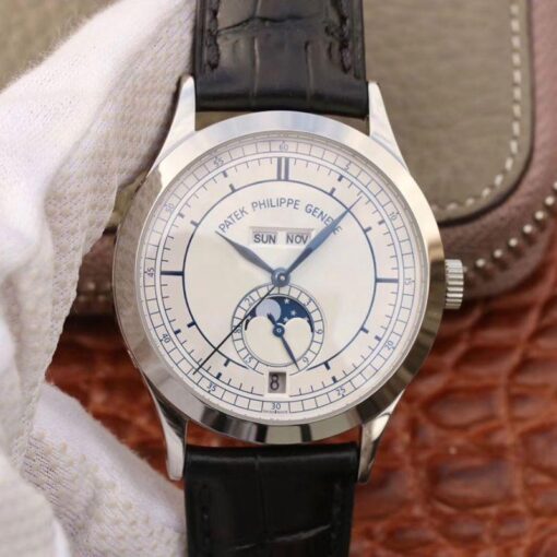 Patek Philippe Annual Calendar 5396G-001 KM Factory White Dial Replica Watch - UK Replica