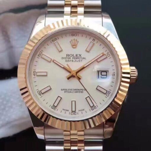 Rolex Datejust 41 126333-006 White Dial Replica Watch - UK Replica