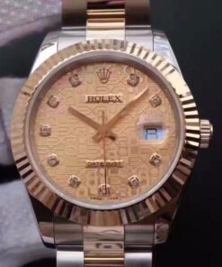 Rolex Datejust II 126333 41MM Yellow Gold Rolex Dial Replica Watch - UK Replica