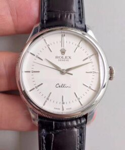 Rolex Cellini 50509 White Dial MKS Factory V4 Replica Watch - UK Replica