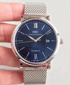IWC Portofino Boutique Edition IW356512 MKS Factory Blue Dial Replica Watch - UK Replica