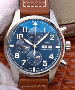 IWC Pilot Chronograph Edition Le Petit Prince IW377714 ZF Factory Blue Dial Replica Watch - UK Replica