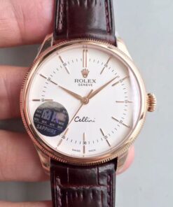 Rolex Cellini 50505 MKS Factory V4 White Dial Replica Watch - UK Replica