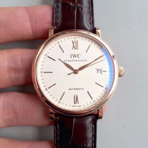 IWC Portofino Automatic IW356504 MKS Factory White Dial Replica Watch - UK Replica