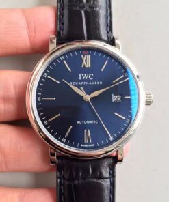 IWC Portofino Automatic IW356502 MKS Factory Blue Dial Replica Watch - UK Replica