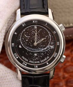 Patek Philippe Grand Complications Sky Moon Celestial 5102G Black Dial TW Factory Replica Watch - UK Replica