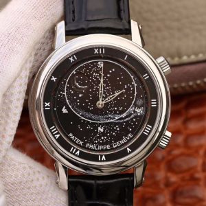Patek Philippe Grand Complications Sky Moon Celestial 5102G Black Dial TW Factory Replica Watch - UK Replica
