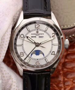 Vacheron Constantin FiftySix Day-Date 4000E/000A-B439 White Dial Replica Watch - UK Replica