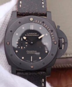 Panerai Luminor Submersible 1950 PAM508 VS Factory V2 Black Dial Replica Watch - UK Replica