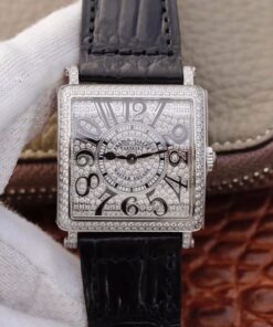 Franck Muller Master Square Ladies 6002 M QZ D Diamond Dial GF Factory Replica Watch - UK Replica