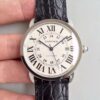 Ronde Solo De Cartier W6701010 42MM ZF Factory White Dial Replica Watch - UK Replica