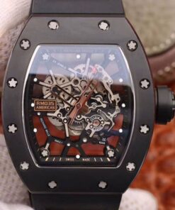 Richard Mille RM35-02 Americas KV Factory Skeleton Dial Replica Watch - UK Replica