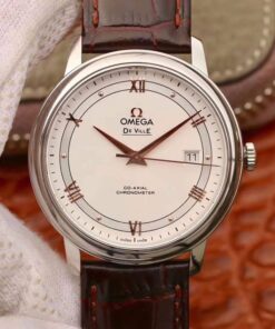 Omega De Ville Prestige 424.13.40.20.02.002 MKS Factory White Dial Replica Watch - UK Replica