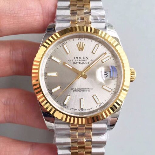 Rolex Datejust II M126333-0004 Rhodium Dial EW Factory Replica Watch - UK Replica